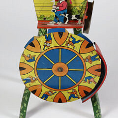 Vintage “Merry Miller” Spinning Wheel Sand Toy 