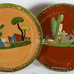 Group of Vintage Telaquapaque Chargers and Plates