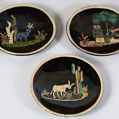 Group of Vintage Telaquapaque Chargers and Plates