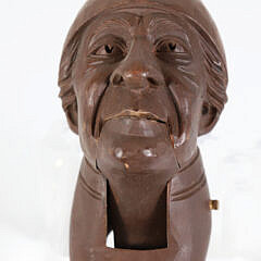 Vintage Carved English Nutcracker in the Form of a Jester