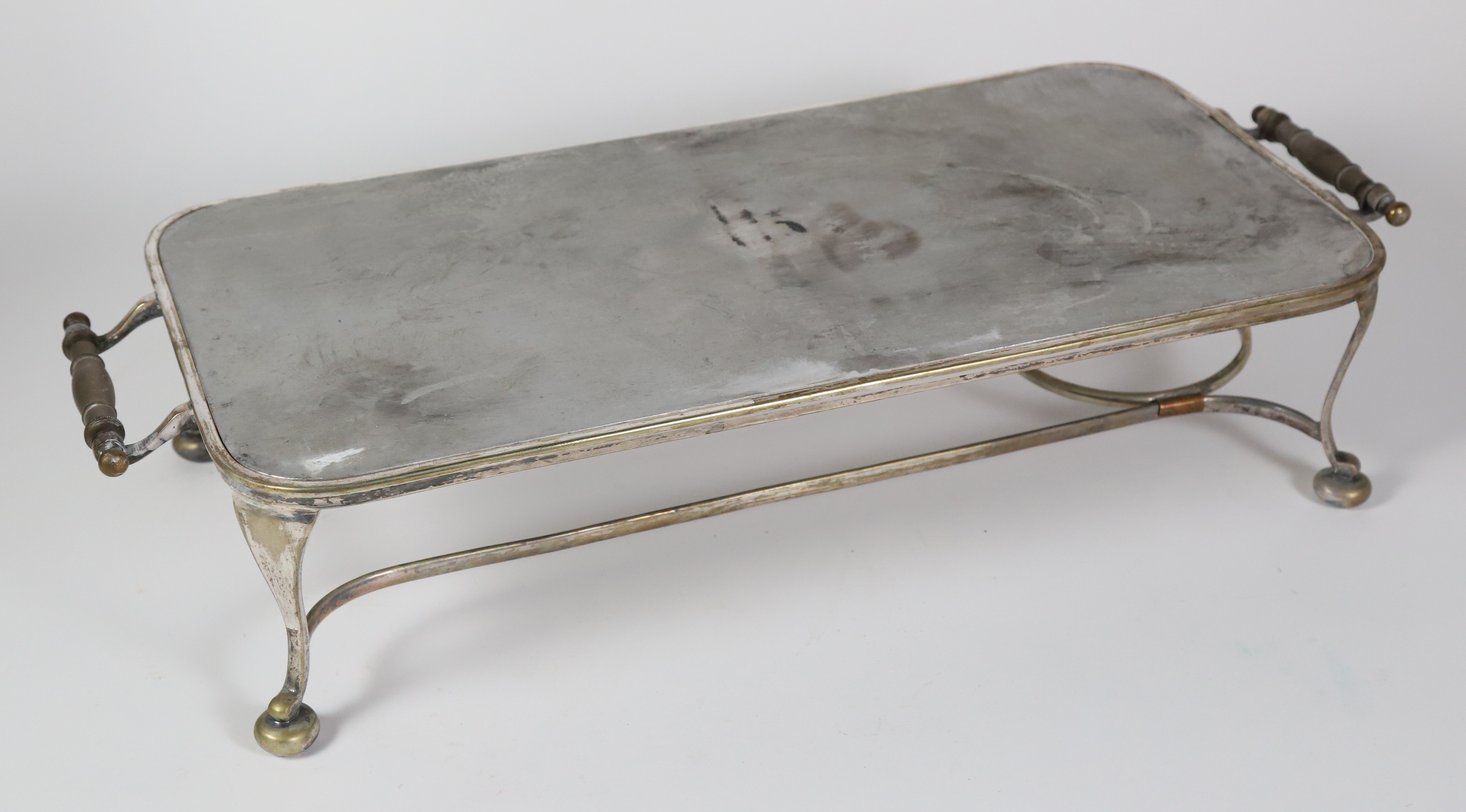 Harrod's London Silver Hot Plate