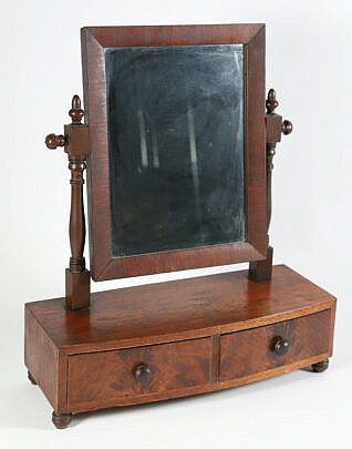 Antique Mahogany Dressing Mirror