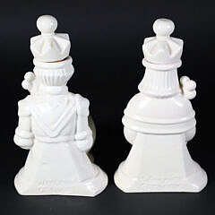 Pair of Waylande Gregory Pottery “King and Queen” Decanters