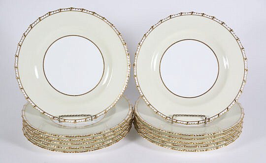 Set of 12 Royal Crown Derby Dessert Plates made in England