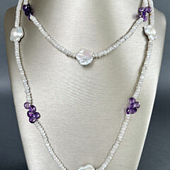 42487 Moonstone Amethyst Necklace A IMG_5344