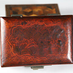 Collection of Three Decorative Boxes 19th Century