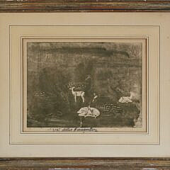 10-4701 Mateo Hernandez Etching Indianspotted Deer A_IMG_0054