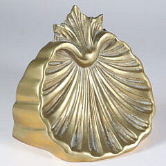 117-4600 Brass Scallop Shell Doorstop A_IMG_9902 3