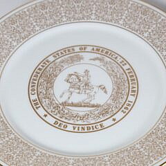 Collection of Ten Oxford Bone China by Lenox “Confederacy Collection” Plates