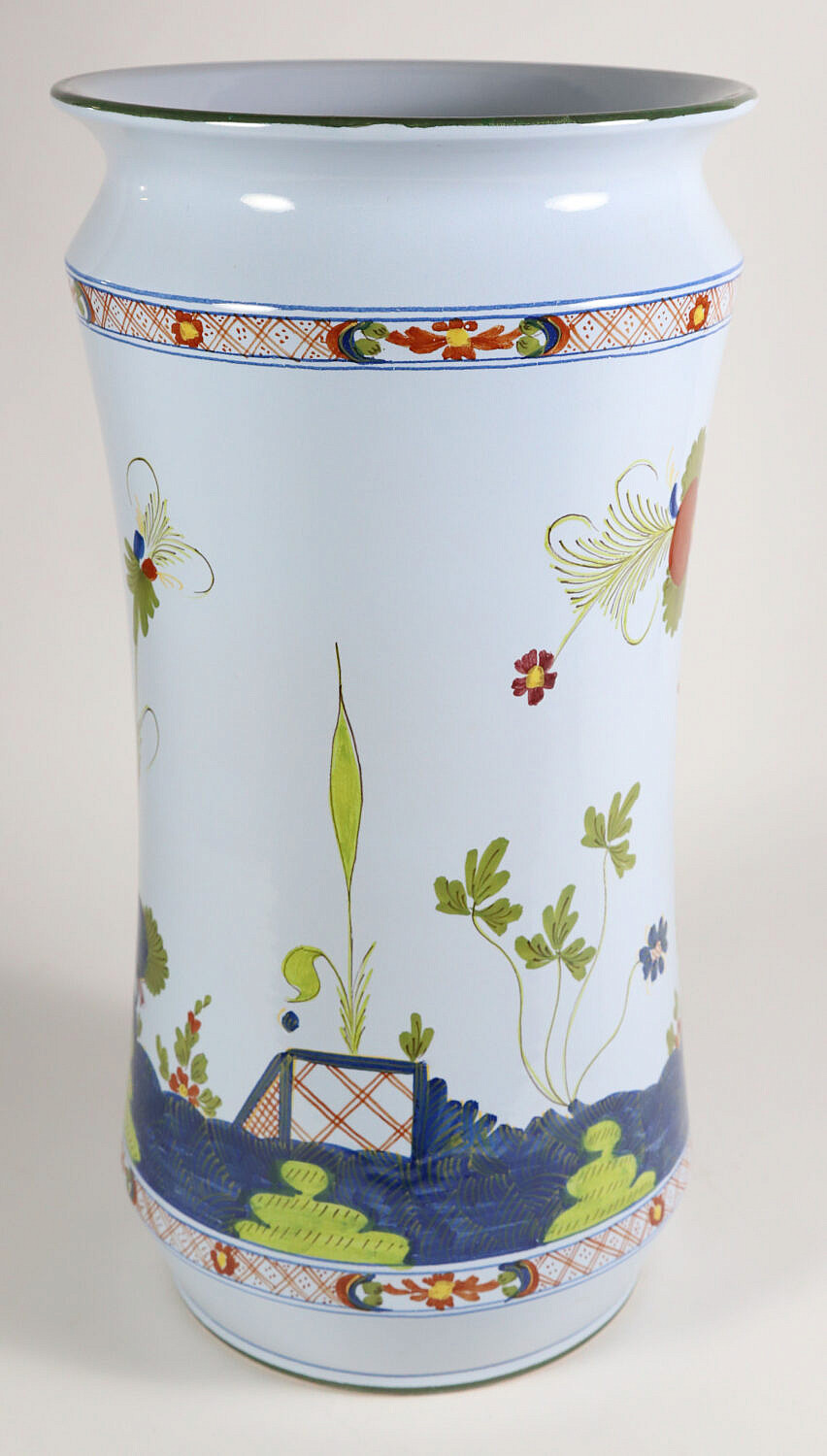Italian Ceramic Umbrella Stand Rafael Osona Auctions Nantucket, MA