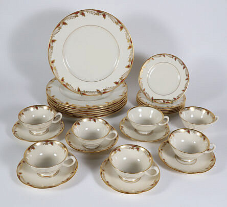 Lenox Porcelain Dinner Service for Six
