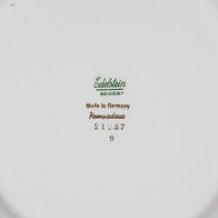 Edelstein Rose Design Bavarian Pompadour Porcelain Dinner Service