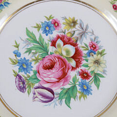 English Floral Decorated Simpsons Ambassador Ware Dinner Service