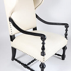 1-5395 Upholstered Wing Chair A_IMG_9969 7