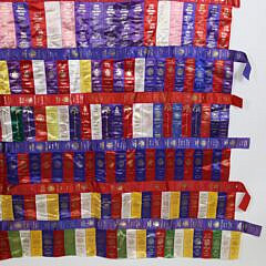 County Fair Ribbon Patchwork Quilt Top, circa 1945-1977