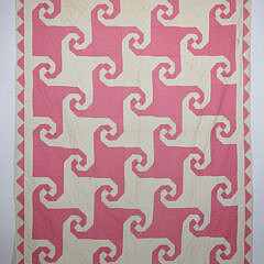 42296 Pink Cream Monkey Wrench Quilt A_IMG_9898