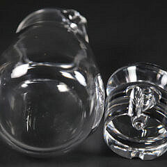 Vintage Signed Steuben Crystal Cocktail Shaker