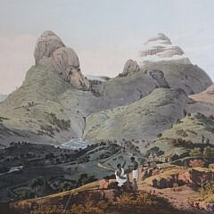 Four Views of Abyssinia After Daniel Havell and Henry Salt