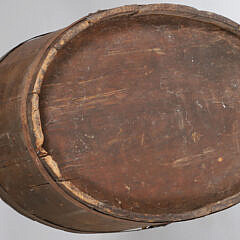 American Wood Wash Basin, early 19th Century
