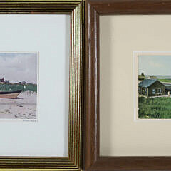 Two Vintage Nantucket Postcards