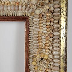 Pair of 19th Century Sailor Made Shell Encrusted Frames