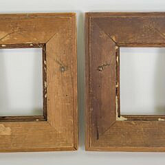 Pair of 19th Century Sailor Made Shell Encrusted Frames