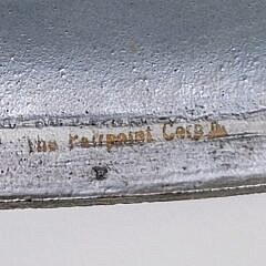 Antique Pairpoint Reverse Painted Nautical Ship Decorated Glass Lamp Shade