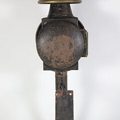 Copper, Brass and Iron Carriage Lantern, 19th Century