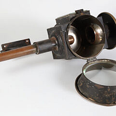 Copper, Brass and Iron Carriage Lantern, 19th Century