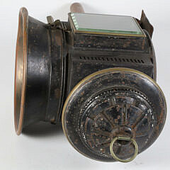Copper, Brass and Iron Carriage Lantern, 19th Century