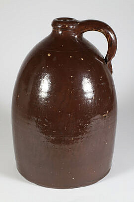 17-4901 Brown Ceramic Jug A IMG_2116