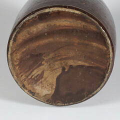 Antique Brown Ceramic Jug