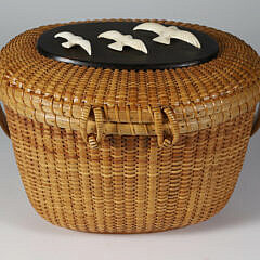 Jose Formoso Reyes Nantucket Friendship Basket, circa 1967