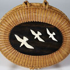 Jose Formoso Reyes Nantucket Friendship Basket, circa 1967