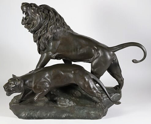 24-5430 Leon Bureau Bronze Lions A_IMG_1726
