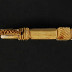 Diminutive Antique Whale Ivory Pie Crimper, 19th century