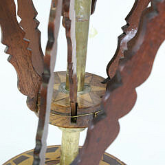 English Inlaid and Cut Wood Swift, 19th Century