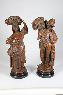 36495 Pair Of French Terracotta Figures A IMG_2139