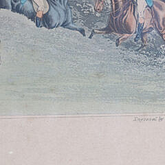 Pair of R. G. Reeve “Hare Hunting” Equestrian Lithographs