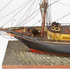 Fine Scale Model of the Three Masted Ship “Friendship”, circa 1882