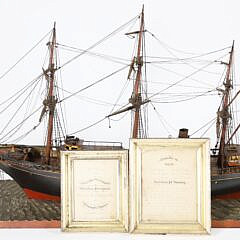 Fine Scale Model of the Three Masted Ship “Friendship”, circa 1882