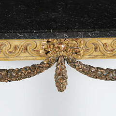 Signed Louis XVI Giltwood Console Table Signed M. Jean Avisse