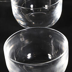 Set of Eight Signed Steuben Glass Finger Bowls