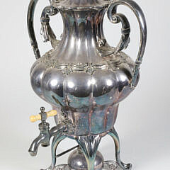 96-4800 19th Century Silver Plated Hot Water Urn A MG_2157