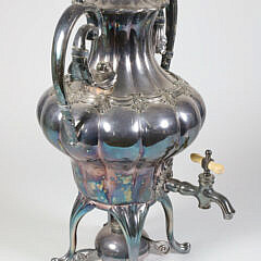 19th Century Silver Plated Hot Water Urn