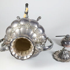 19th Century Silver Plated Hot Water Urn