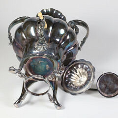 19th Century Silver Plated Hot Water Urn