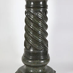 14-5430 Emerald Green Marble Twist Pedestal A IMG_2589