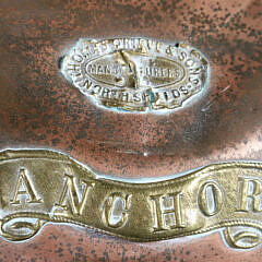 Thomas O’Riley & Sons Antique Brass and Copper Ship’s Anchor Light