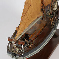Detailed Model of a Sailing Ship
